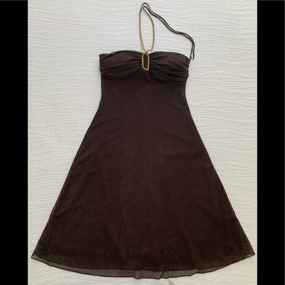 Dress Teeze Me size L color Brown - Picture 1 of 3